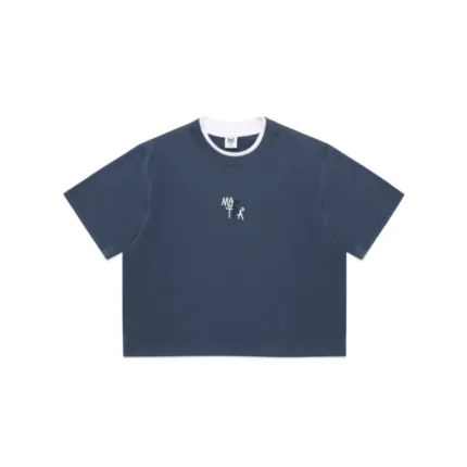Mertra Mertra T Shirt Navy Blue